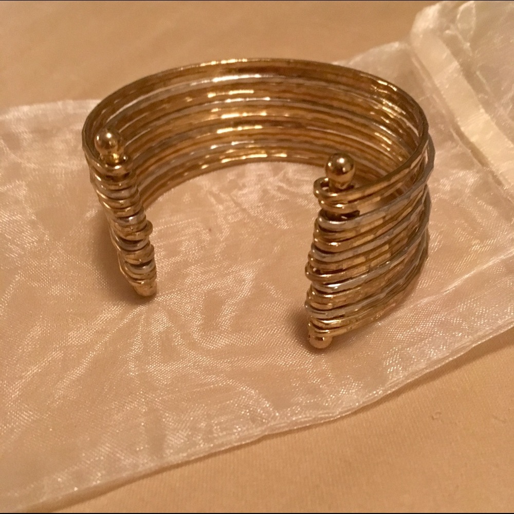 Handcrafted Bangle Cuff Bracelet