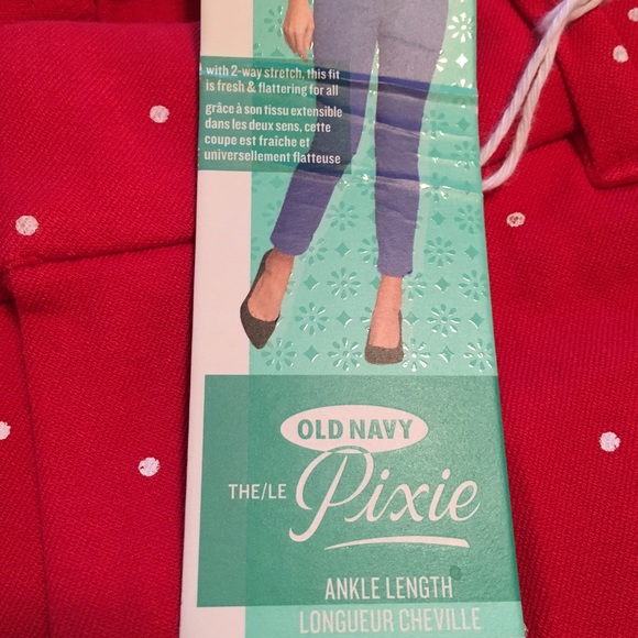 SOLD Red Polka Dot "The Pixie" Ankle Length Pants - Picture 4 of 5