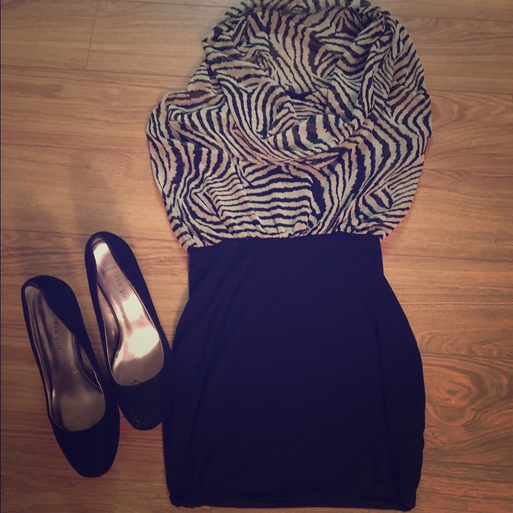 Soprano Tube Top with overlay dress!!