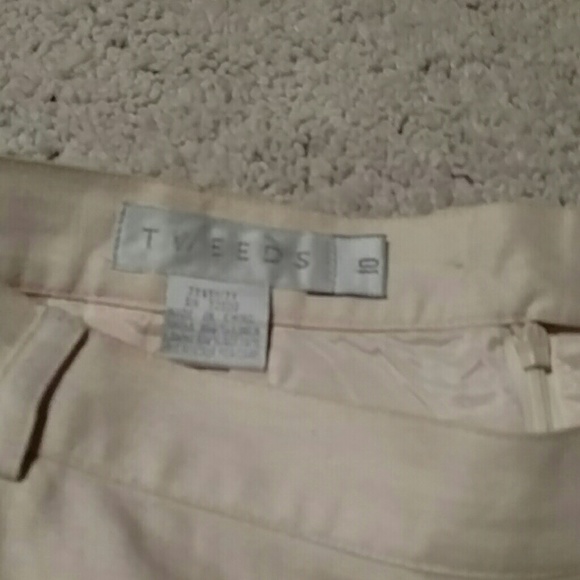 Linen cream skirt - Picture 3 of 3