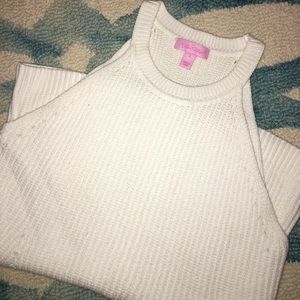 Lilly crochet white small work once