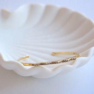 Stella & Dot Pavé Chevron Cuff