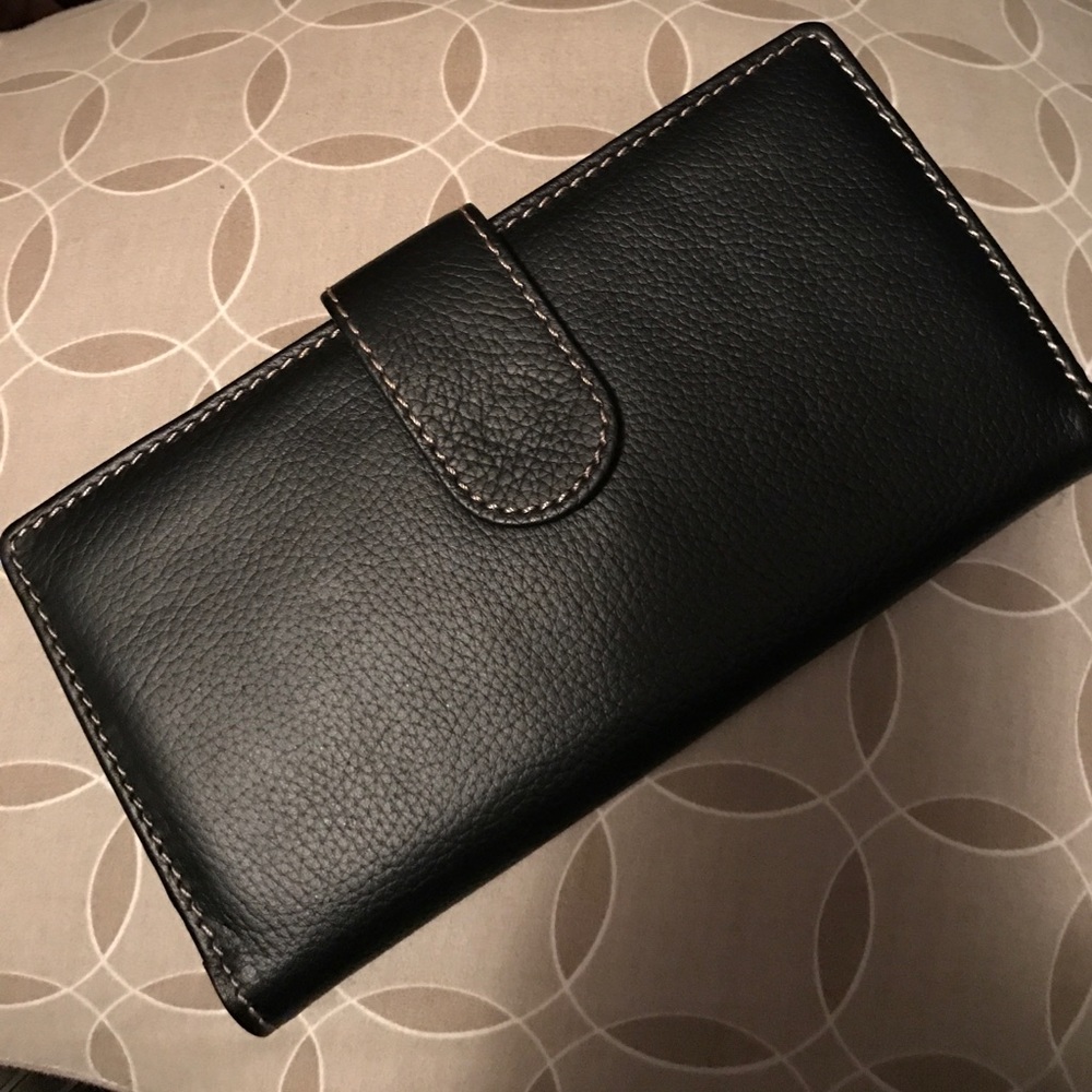 Black Leather Wallet