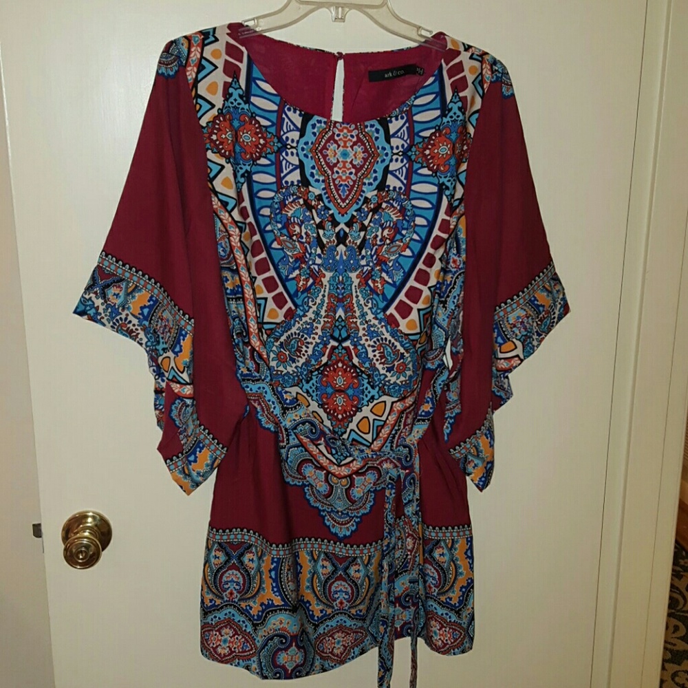 Dolman sleeve tunic