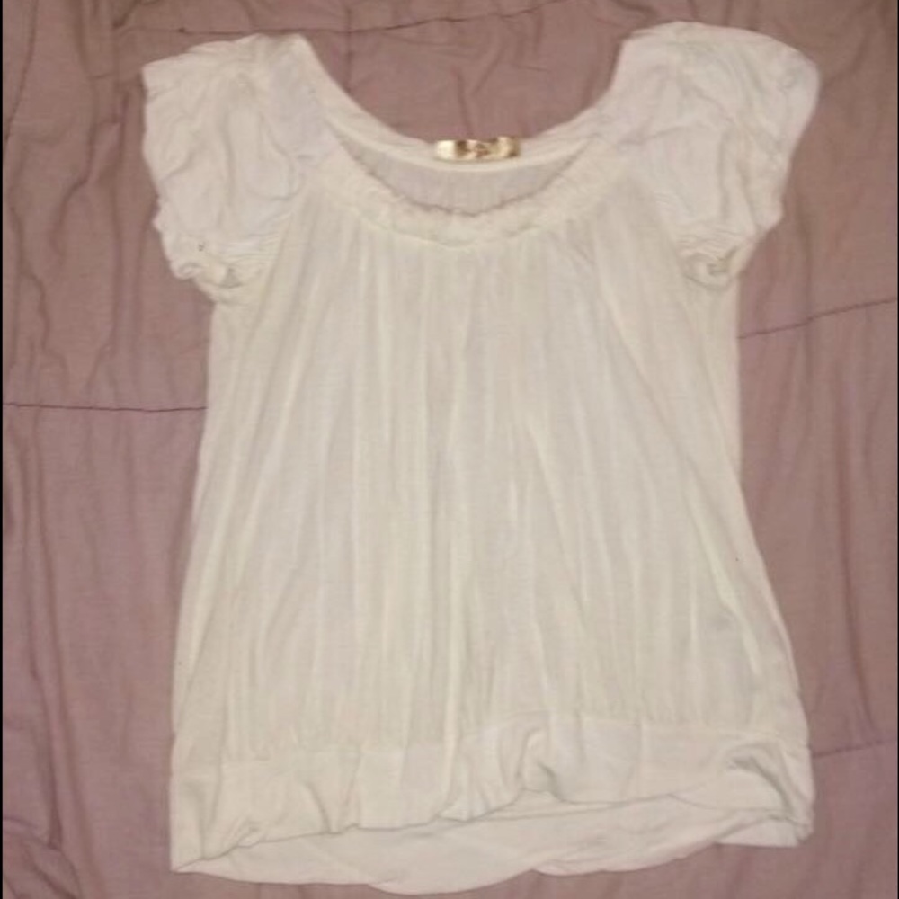 Cream Blouse