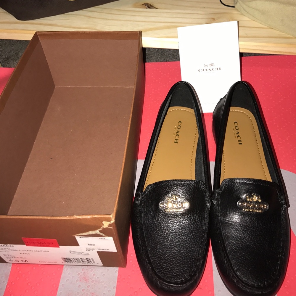 Coach flat shoes