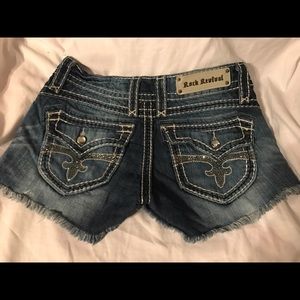 Rock Revival Scarlett shorts size 28