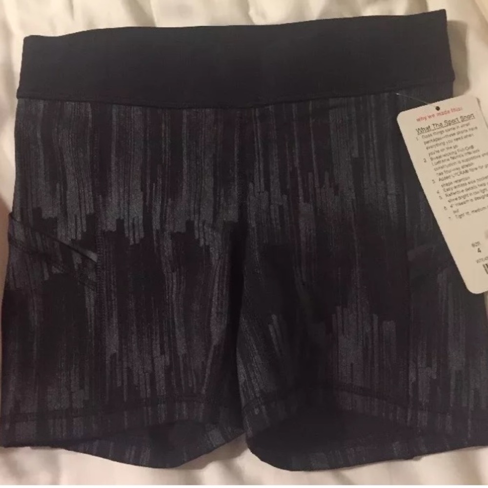 LULULEMON What The Sport Short Sz4