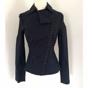 💥SALE💥 BCBG hook-and-eye blouse