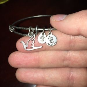Alex and Ani Peace bracelet
