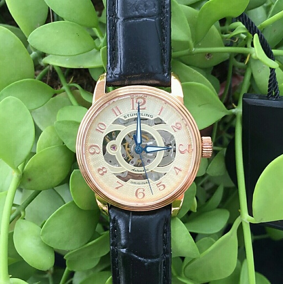 NWT $645 STUHRLING Original Automatic ladies watch