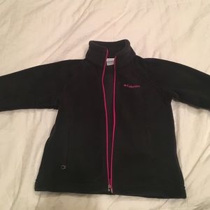 Little girls 6/6x Columbia jacket hardly worn