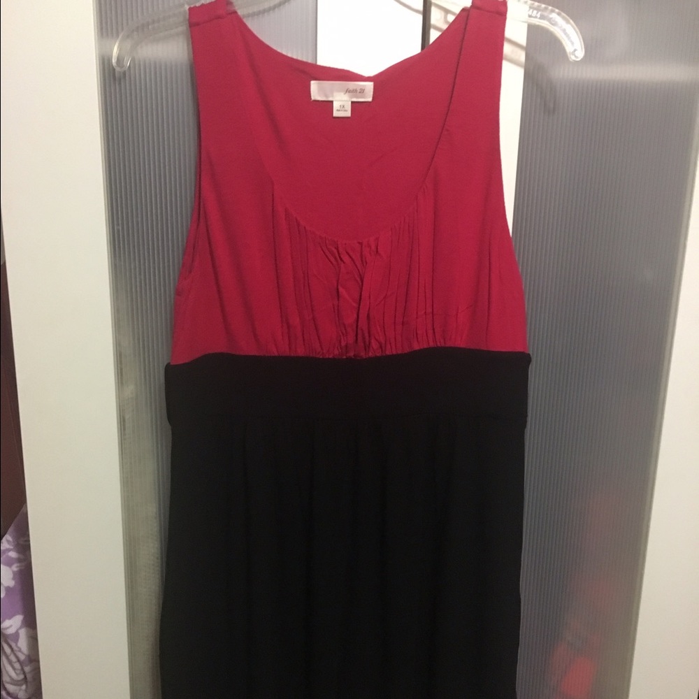 Black and Pink Dress