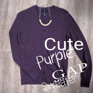 Purple GAP Sweater
