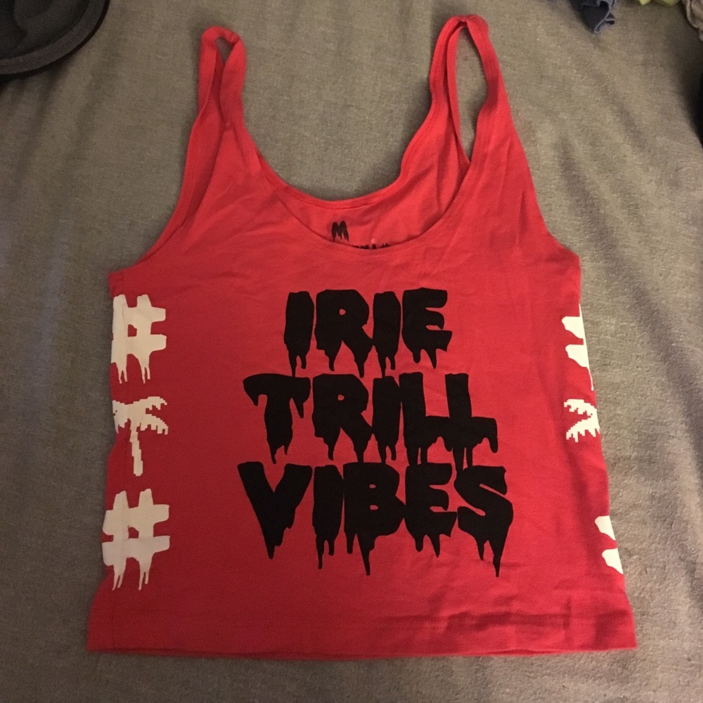 Been Trill Irie Trill Vibes Crop Top