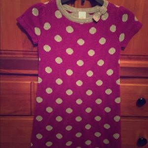 Girls sweater dress