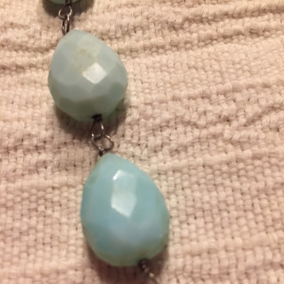 Blue Peruvian Geode Necklace - Picture 4 of 4