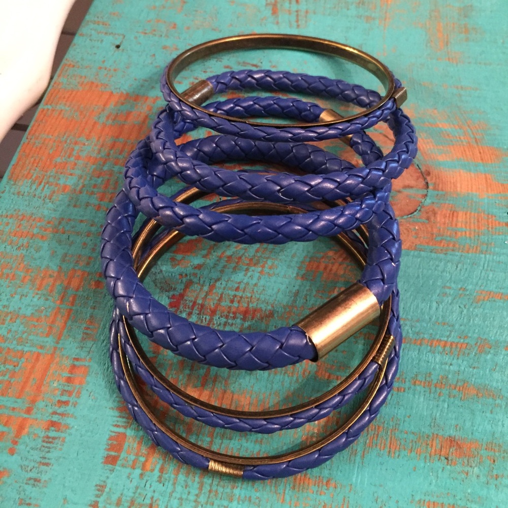 Blue bangles