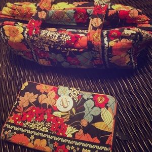 Vera Bradley Handbag and Wallet