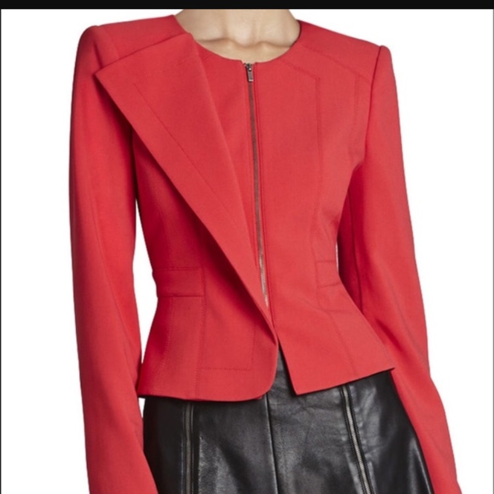 BCBG coral brand new blazer