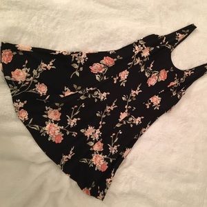 FOREVER 21 FLOWY DRESS WOTH FLORAL PRINT