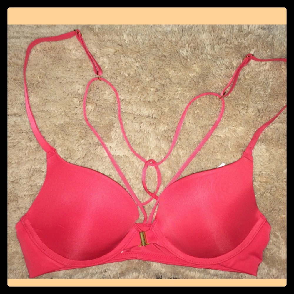 Hot Pink Demi Bra - Picture 1 of 3