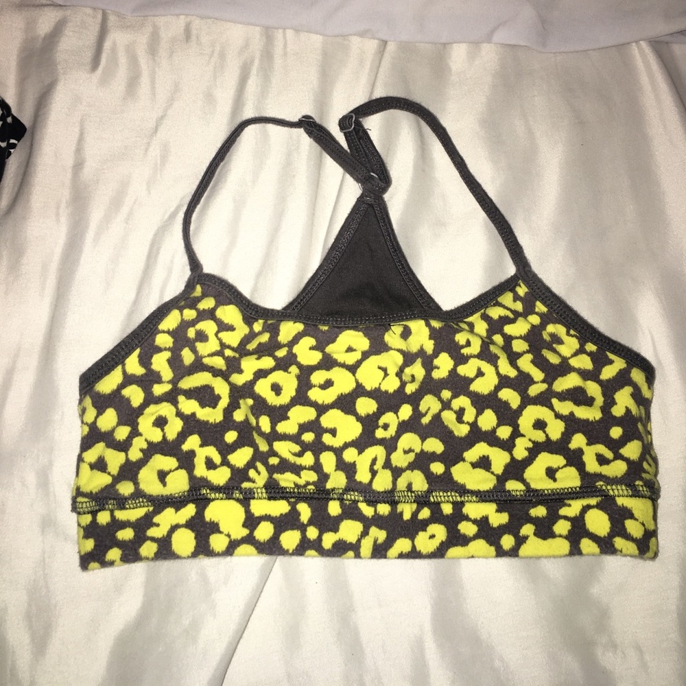 Cheetah sports bra