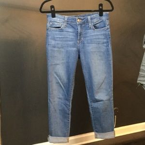 Light Blue Joe's Cuffed Jeans