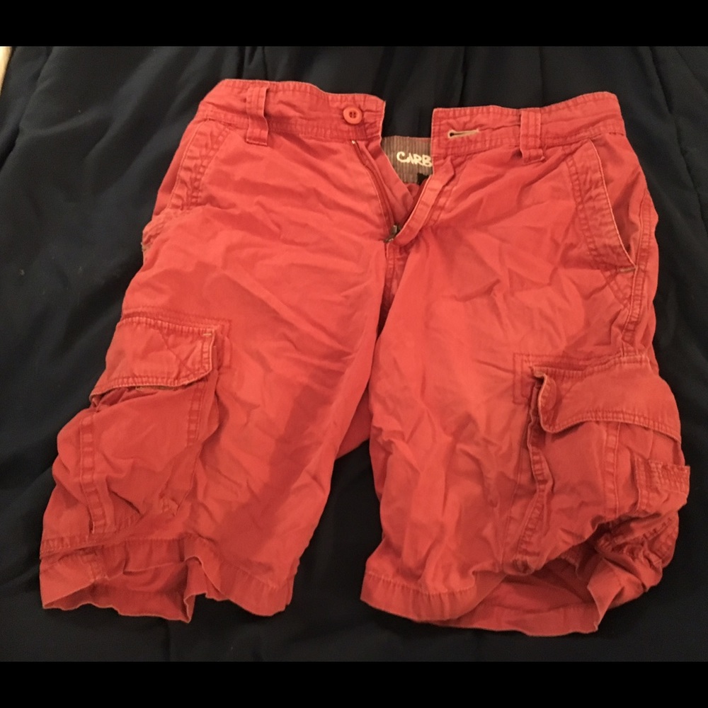 Men's Salmon Cargo Shorts