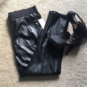 Michael Kors faux leather pants!