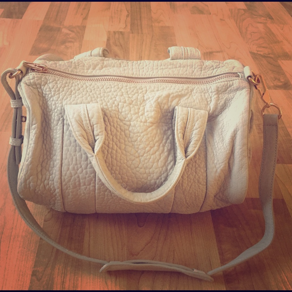 Alexander Wang  rose gold "Rocco" bag