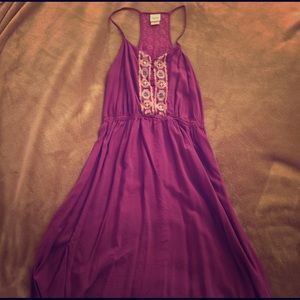 💜Purple boho racerback sundress 💜