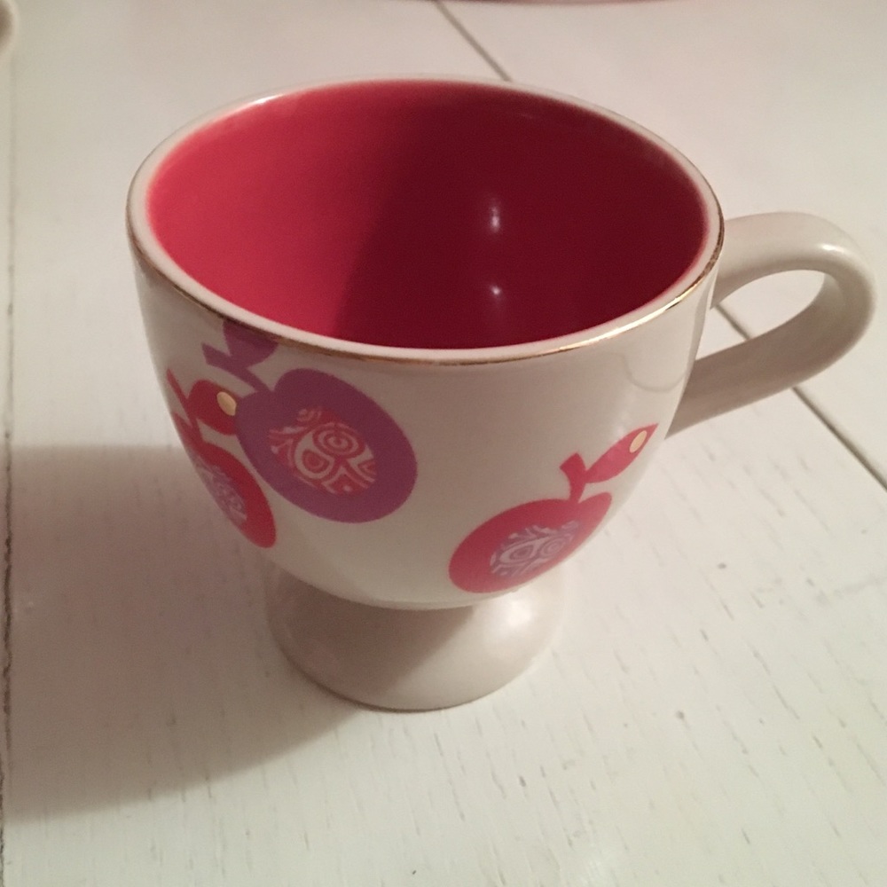 Anthropologie Apple cups