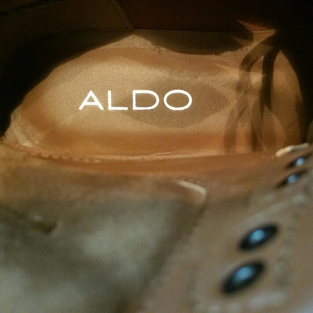 Aldo Alina Boots ankle lace up Boots NIB sz 8, 6.5 - Picture 4 of 4