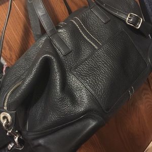 Coach Black Leather Purse