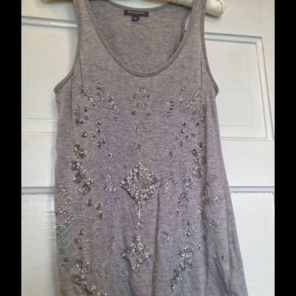 Banana Republic embellished sexy tank. Medium.