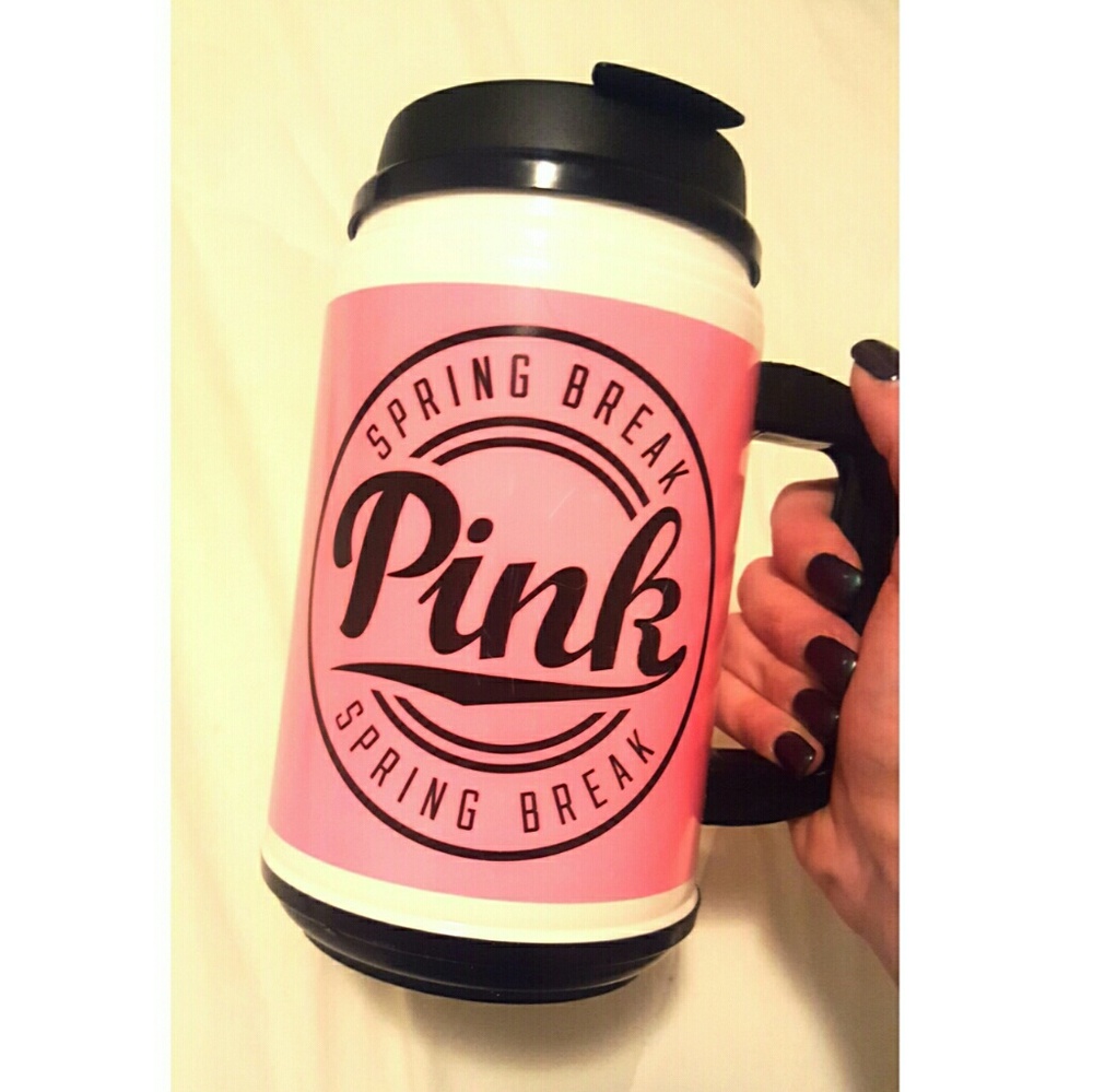 VS Pink 🐙 Spring Break Chug Mug ⛱