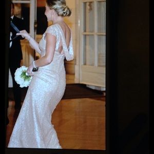 Rose Gold Sorella Vita Bridesmaids dress!