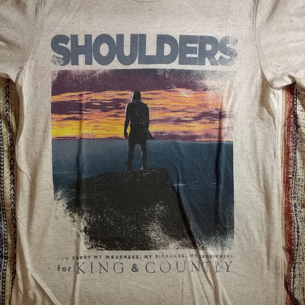 For King & Country Tour Shirt Shoulders Vintage