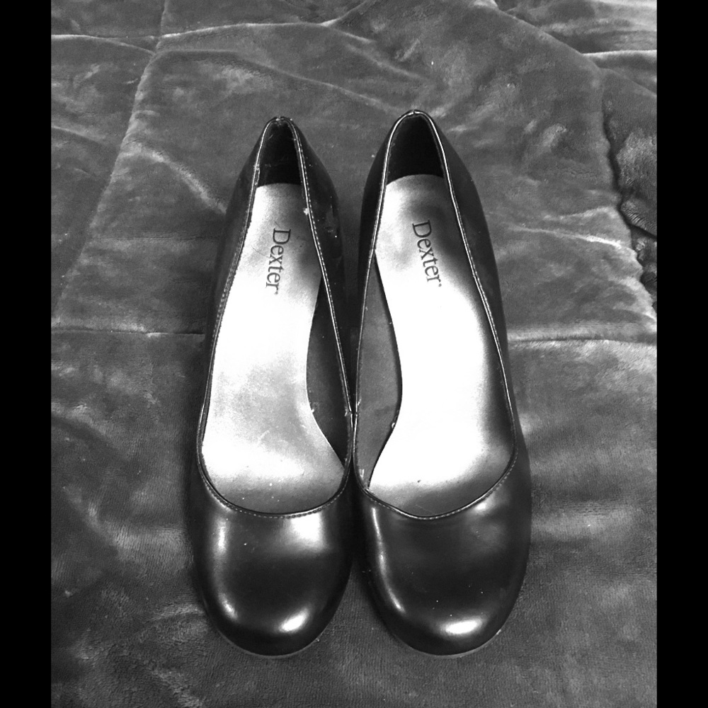Black heels