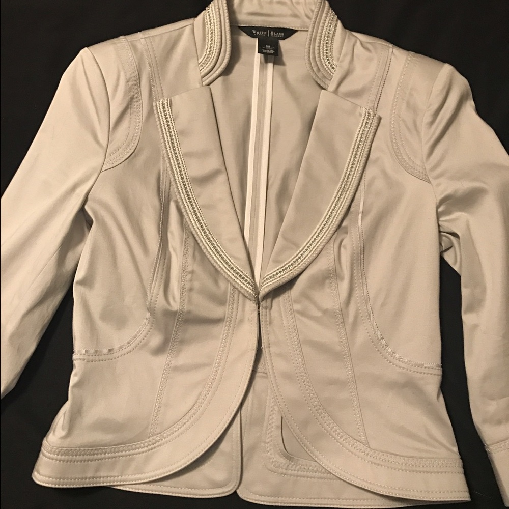 White House Black Market Cropped Blazer
