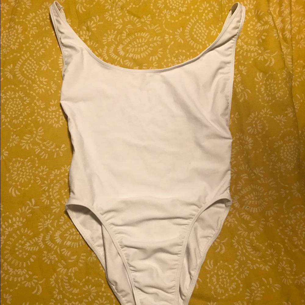 American Apparel High Cut Nylon Tricot Bikini