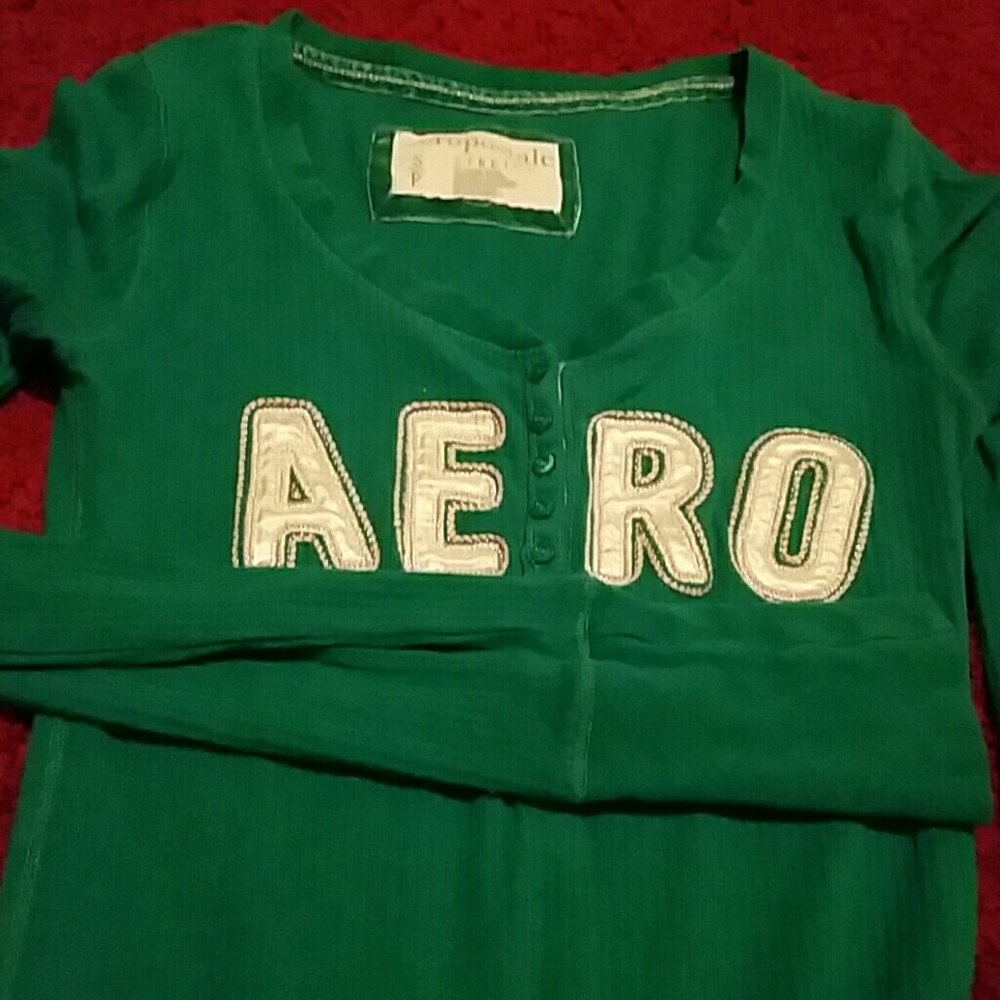 green aero shirt