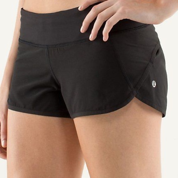 lululemon athletica Pants - black lulu lemon shorts