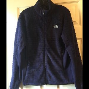 North Face indigo jacket, large