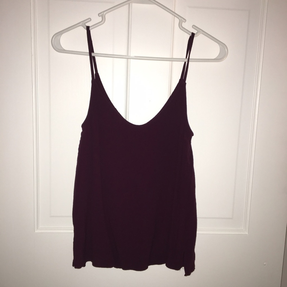Maroon Tank Top