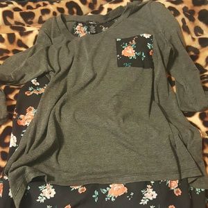 1 HOUR ONLY high low shirt