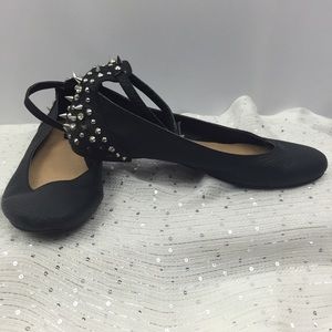 Bakers Conceited Ballet Flats w/ Spike Heels