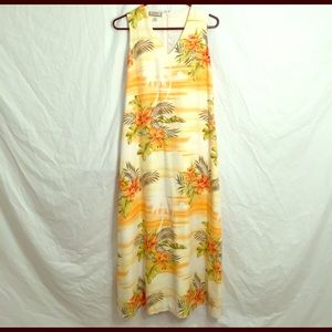 Tropical floral print dress by Tommy Bahama