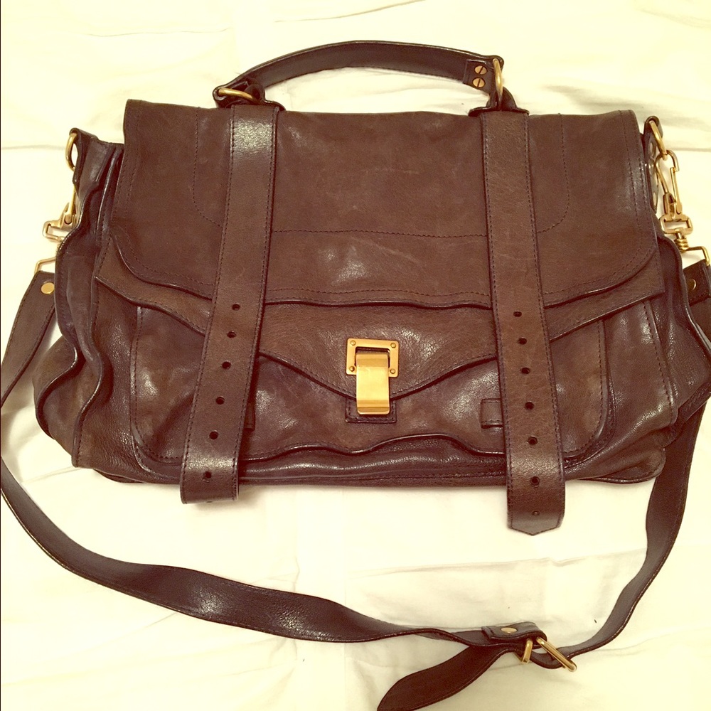 Proenza Schouler large PS1 navy blue